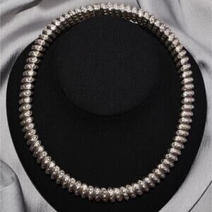 A.VAHAN Sterling Silver Necklace 74G / 16in